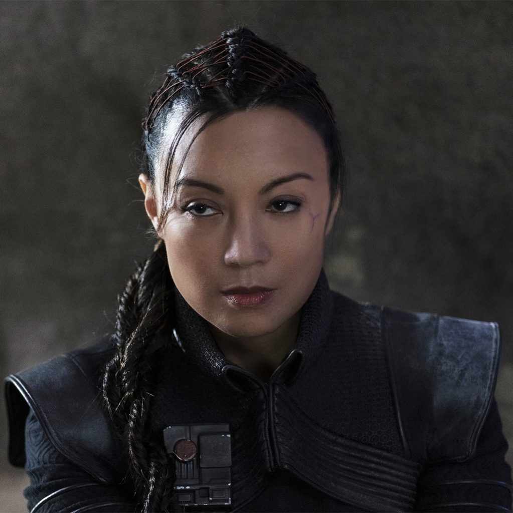 Ming Na Wen Is A Badass Assassin Sharpshooter In The Mandalorian   Ming Na Wen The Mandalorian 1023x1024 