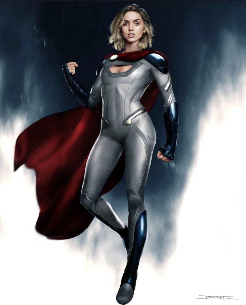 Incredible Fan Art Imagines Ana De Armas As Power Girl The Cultured Nerd