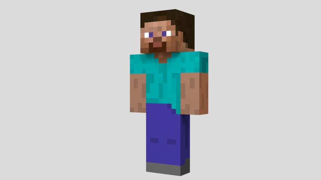 smash bros minecraft steve