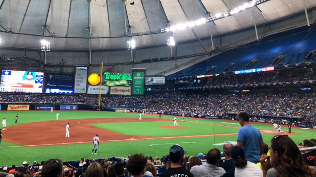 Tropicana Field - ThunderDome - Ballpark of the Tampa Bay Rays