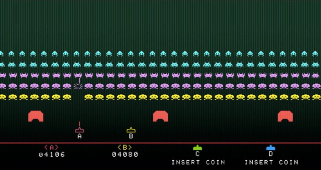 space invaders extreme music