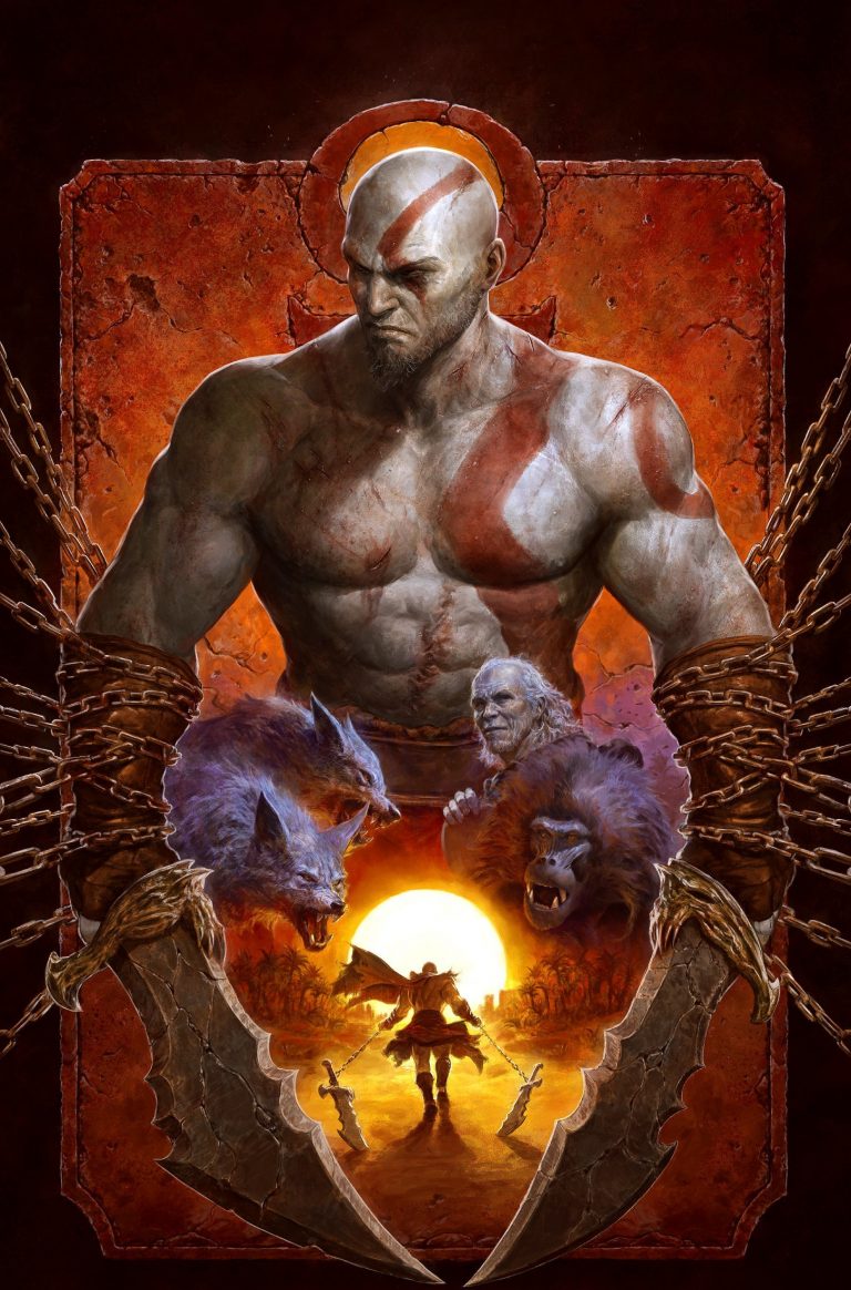 God of war comic book 1 что это на ps4