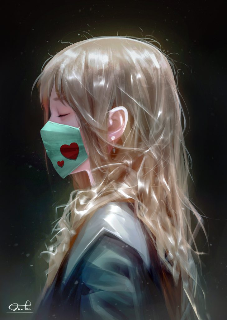 Girl, By Razaras, digital painting, 2020 : r/Art