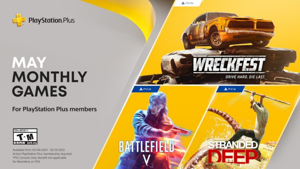 PlayStation Plus’s May Games Revealed The Cultured Nerd