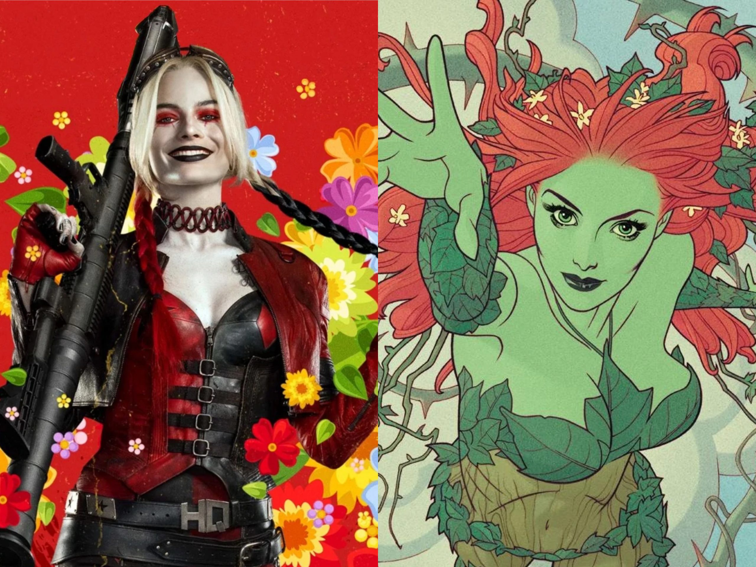 Harley Quinn Poison Ivy Locedmba