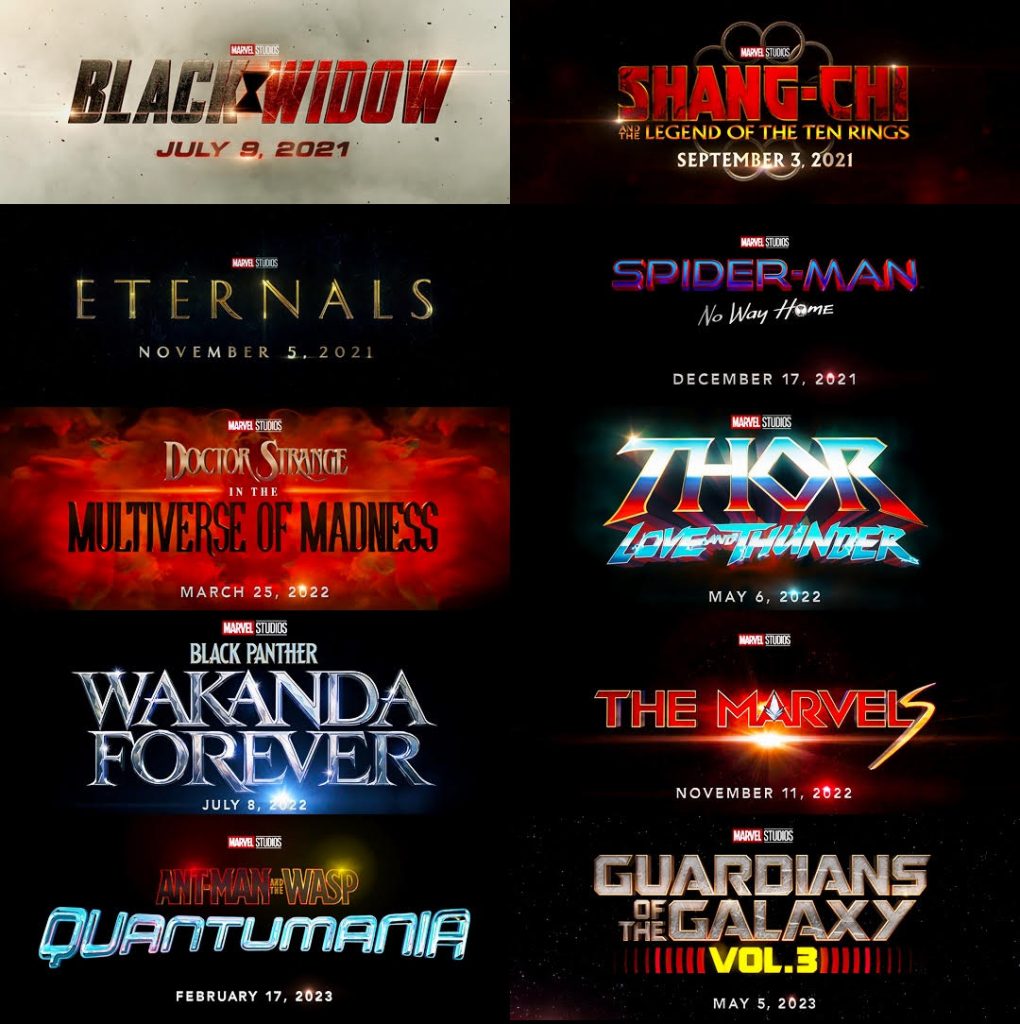 Marvel Cinematic Universe Phase 4 The Full List Of Release Dates Vrogue