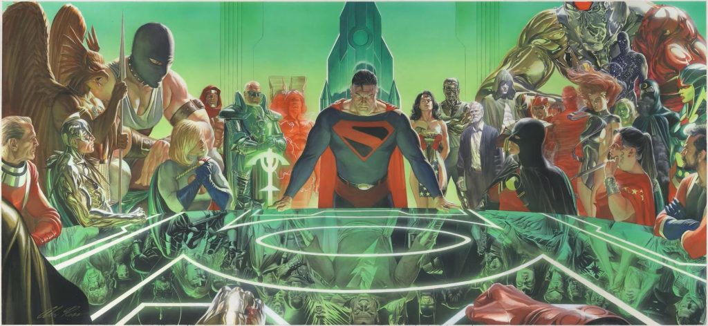 superman in kingdom come by alex ross