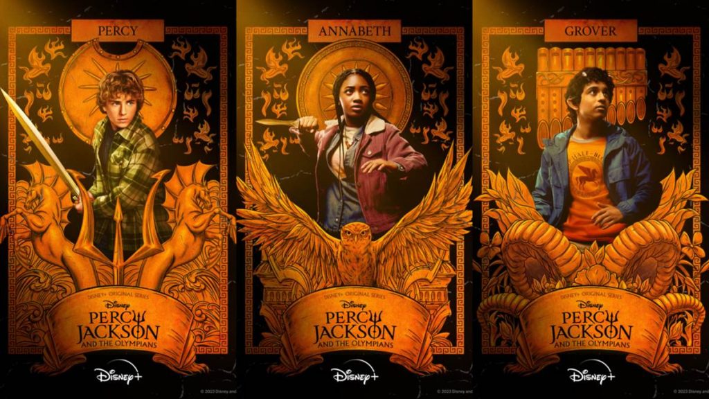 percy jackson disney + character posters
