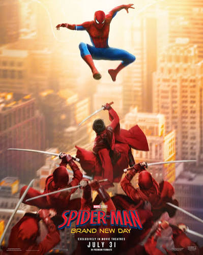Spider-man brand new day poster